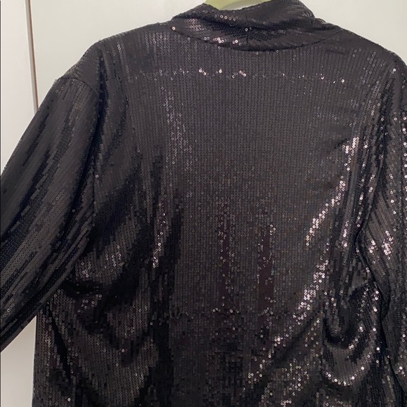 Guess ephyra sequin blazer women’s - Picture 4 of 6